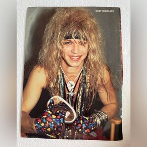 Poison’s Bret Michaels pinup